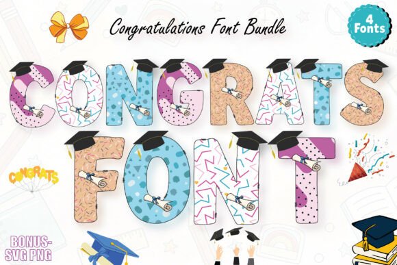 Celebrate in Style with Colorful Alphabet Fonts