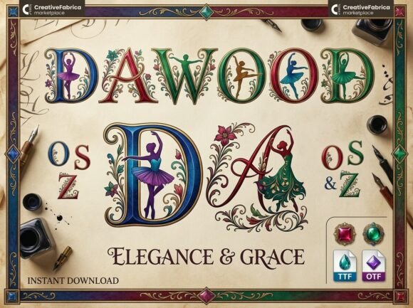 Dawood: A Font Where Dance Meets Design