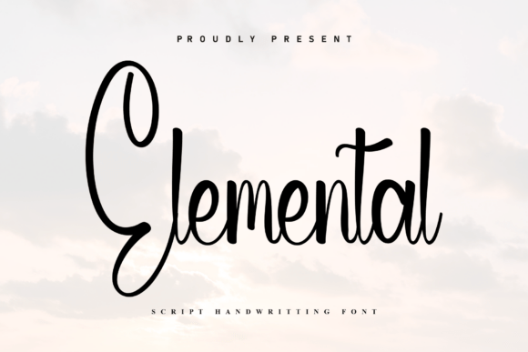 Elemental: A Handwritten Font with Relaxed, Sporty Elegance