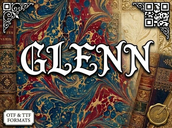 Glenn: A Decorative Font for Impactful Design