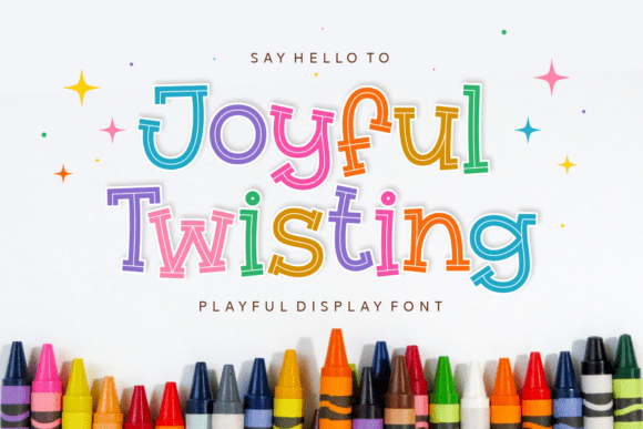 Joyful Twisting: A Font with Handmade Charm