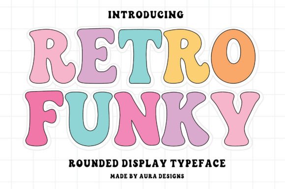 Retro Funky: Bold Retro Display Font for Fun Designs
