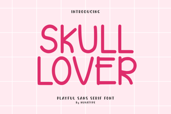 Skull Lover brings a uniquely warm and friendly touch to any project, blending playful charm with professional versatility. This cute sans serif handwriting font is designed with soft, natural strokes that feel handcrafted and approachable. It’s the kind of typeface that instantly makes designs feel more personal and inviting, perfect for creators who want to add a gentle, human element to their work.
