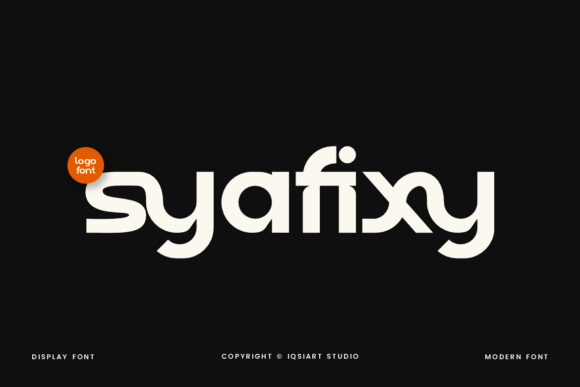 Syafixy: A Bold and Authentic Display Typeface