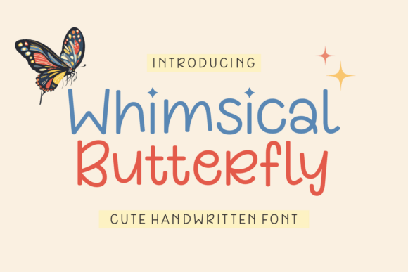 Whimsical Butterfly: A Font for Dreamy Designs